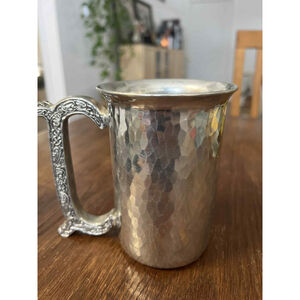 RARE Vintage 1996 Fellowship Foundry Kevin O'Hare Pewter Cup Celtic Design EUC